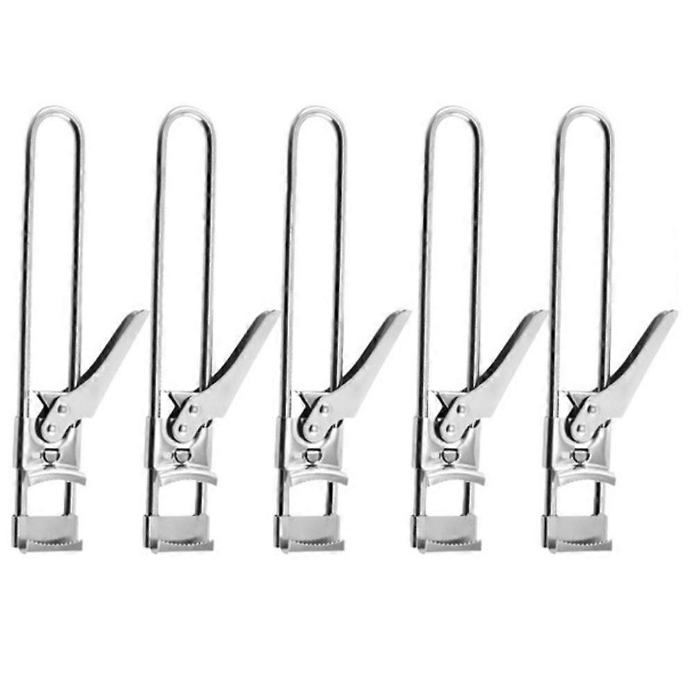 Adjustable Stainless Steel Multi-Function Bottle Opener for Jars, Bottles, and Cans