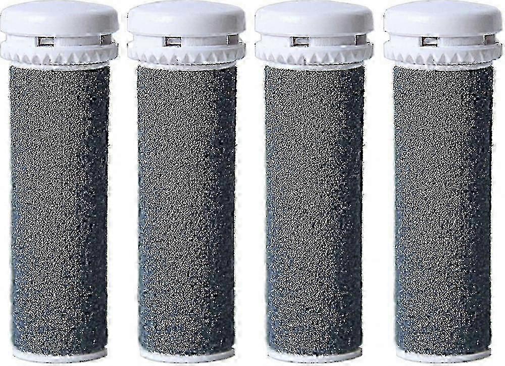 [4 Pack] Extra Coarse Replacement Rollers Compatible compatible with Emjoi Micro Pedi Replacement Rollers