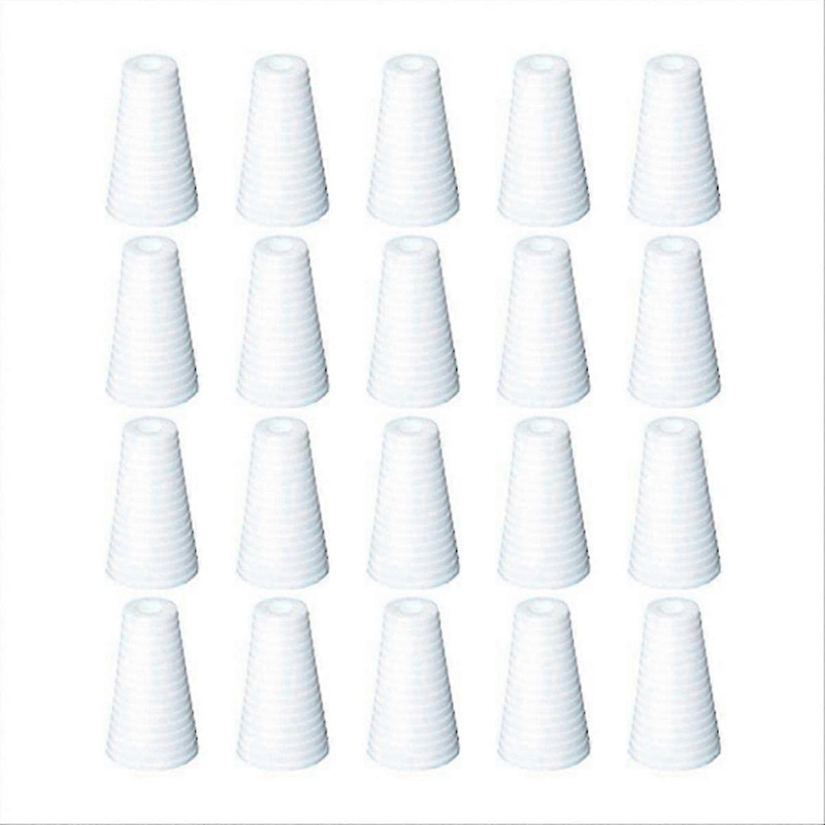 20PC Blind Pull Cord Knobs Blind Cord Holder White Pull Cord Pendants