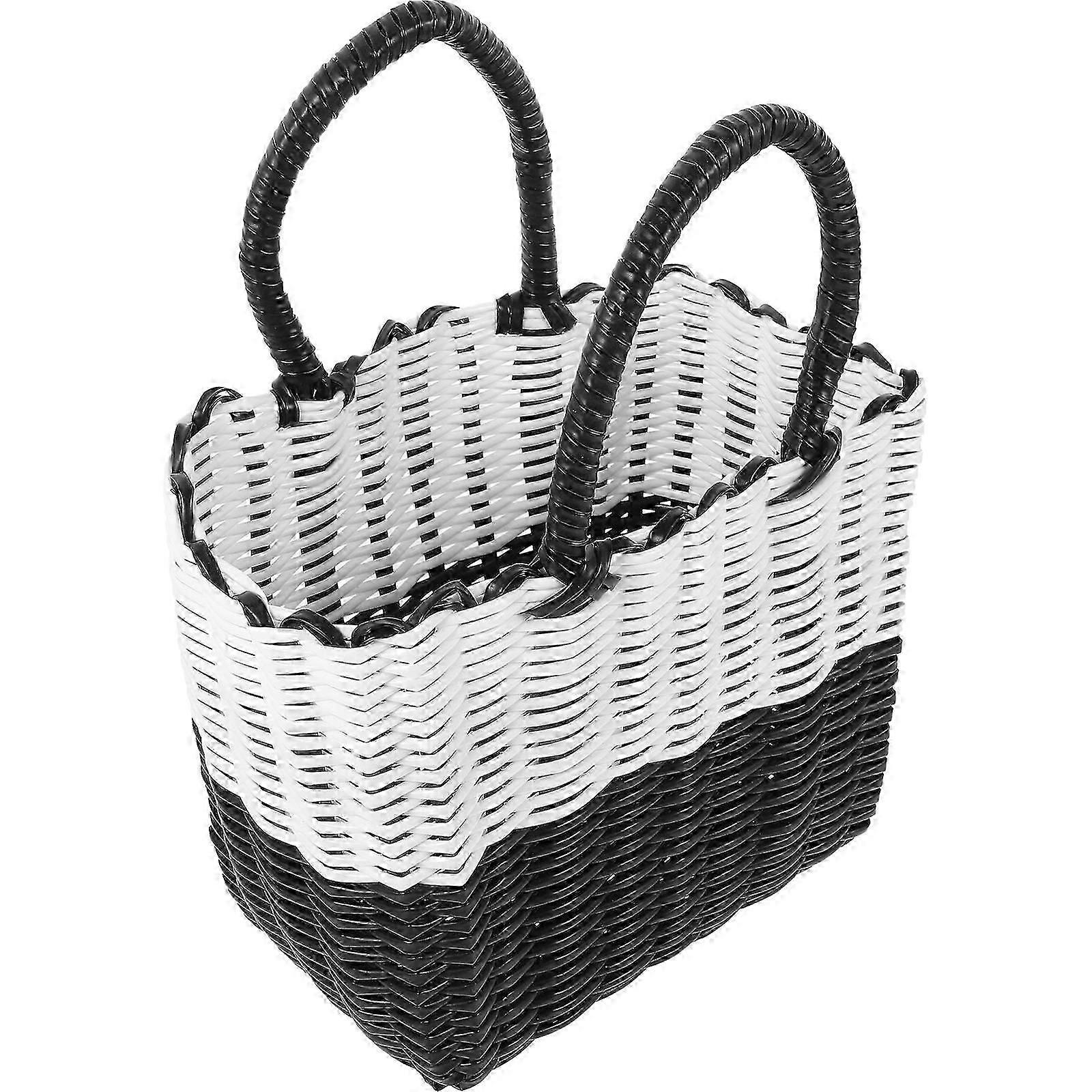 Handwoven Storage Basket for Sundries Multi-Function Basket