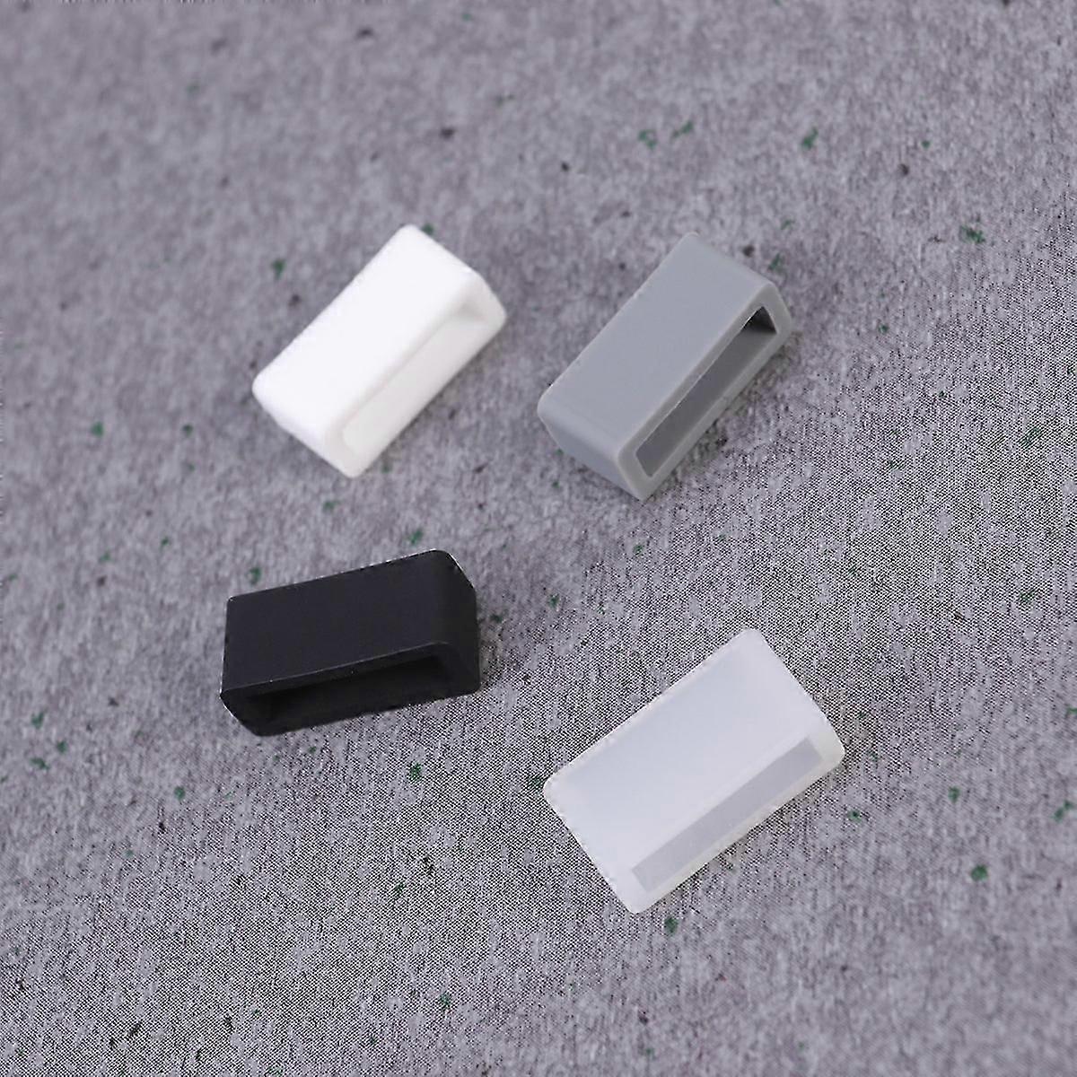 Plastic Bezel Activity Ring for Watch Use Silicone 4Pcs Set