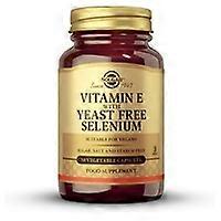 Vitamin E with Selenium 50 vegetable capsules