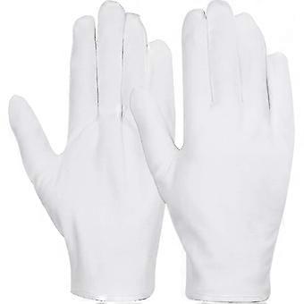 Juego de 6 guantes grandes de algodón para mujer para las manos secas y el alivio del eczema