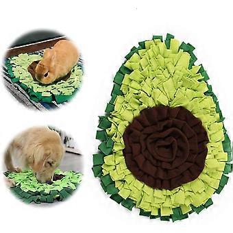 Dog Sniffing Mat, Durable Felt and Comfortable Fleece, Anti-slip Bottom, Foraging Training, Slow Feeding, Mental Stimulation, Easy to Clean, 1 Piece