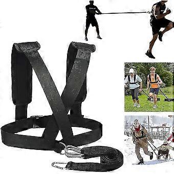 Weight Bearing Shoulder Strap, Resistance Bands Fitness Shoulder Strap Sled Harness Tire Pulling Harness