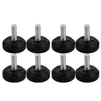 8pcs Rubber Anti-Vibration Pads For Treadmill Stability - Non-Slip Support Foot Pads Noise Reduction Bumpers For Exercise Machines Fitness Equipment 1