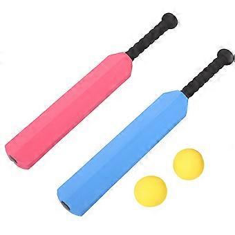 1 Set Cricket Bat Multi-Use Baseball Bat Baseball Bats Plastic Baseball Stick Kids Cricket Playset Plastic Bats Lightweight Plastic Baseball Bat For K