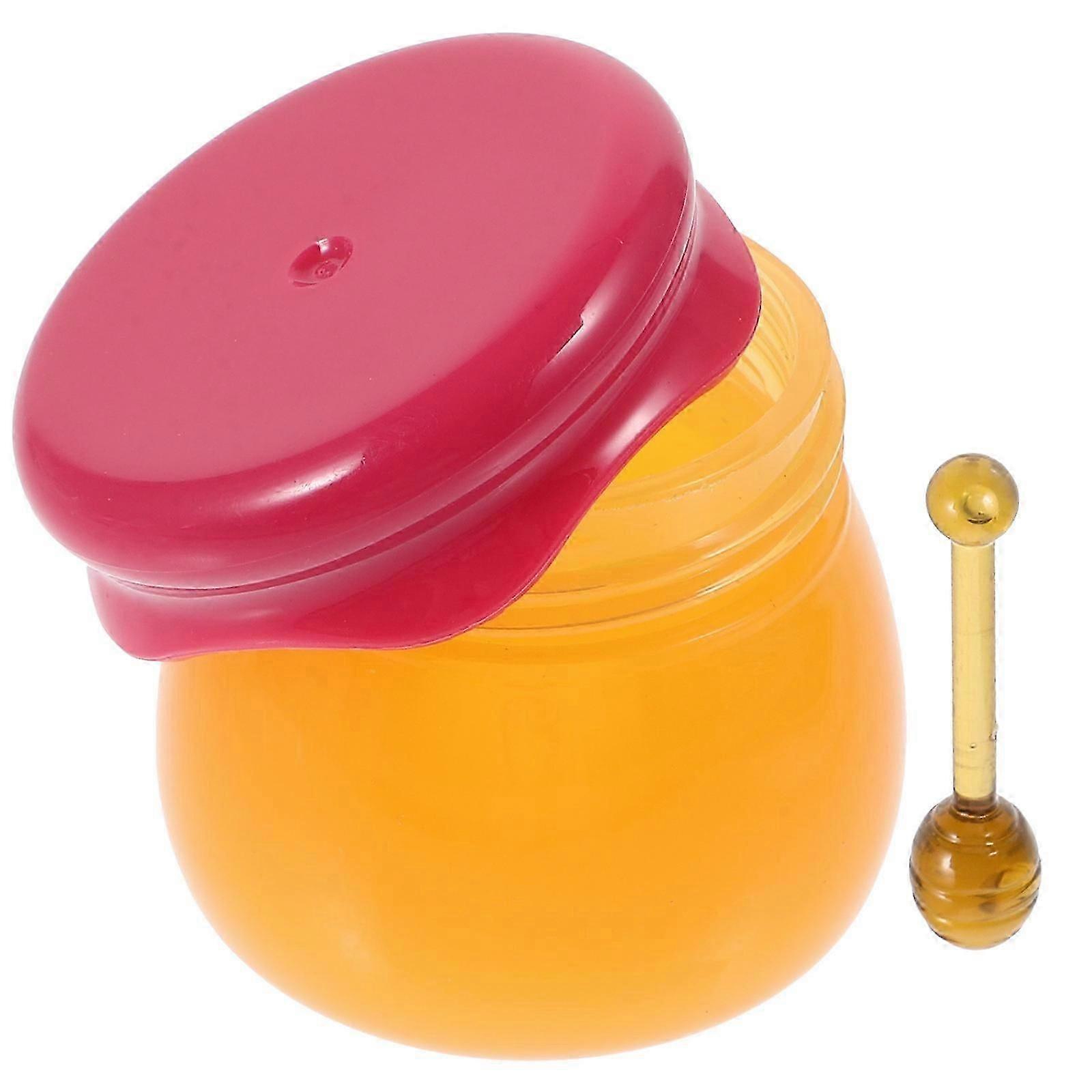 6g Red Refillable Empty Cosmetic Jar for Storage