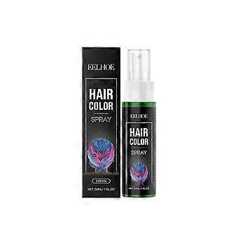 Eco-Friendly Green Hair Spray, Voluminous, Natural, Color-Matching, Easy Wash ,30ml