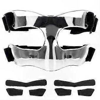 Sports Training with a Broken Nose, Adjustable Nose and Face Guard