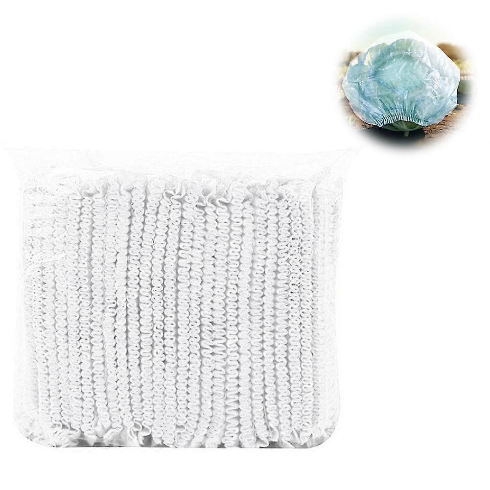 Vegetable Insect Proof Mesh Cover 100pcs White