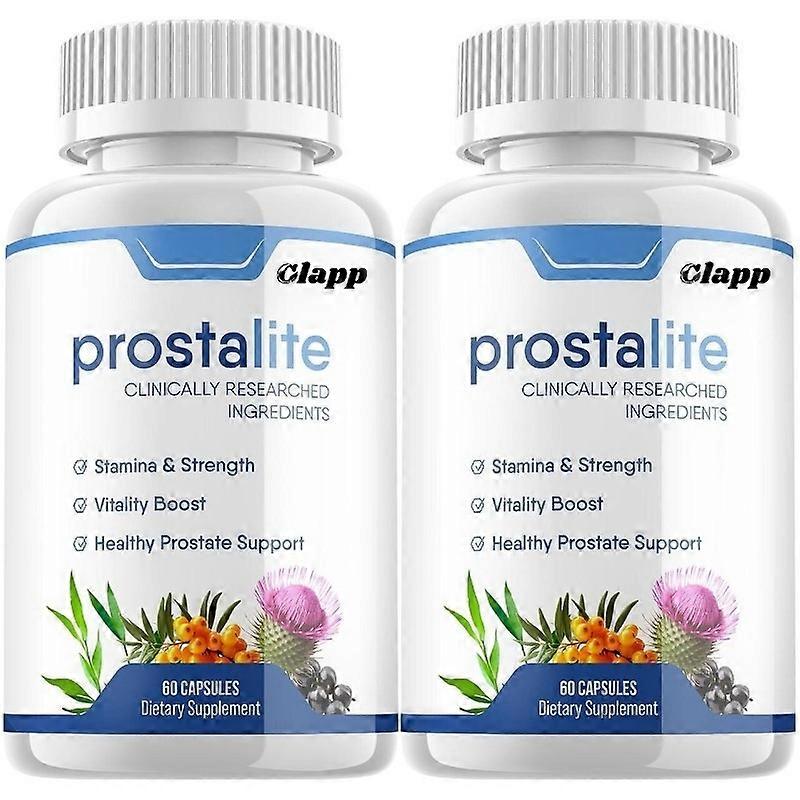 (2 Pack) Prostalite Prostate Supplement for Men  Prostalight Advanced Energy