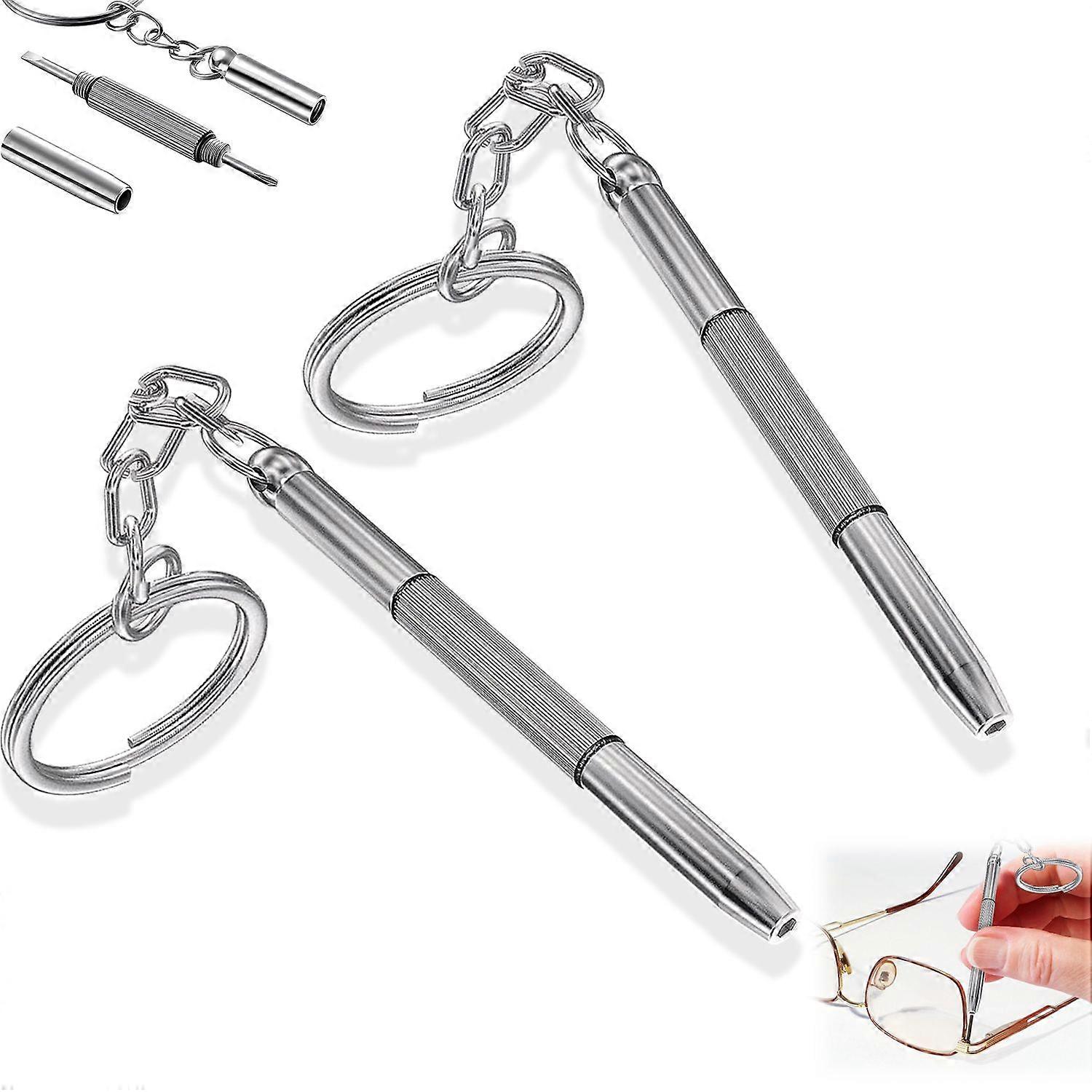 Keychain Eyeglass Screwdriver, Featuring, Portable