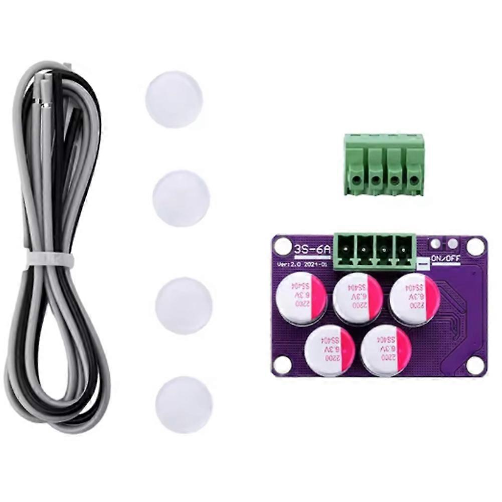 6A High-Current Lithium Battery Active Balancing Board 3S Active Balancing Energy Transfer Module