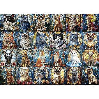 Puzzle di gatti a mosaico per adulti VV211