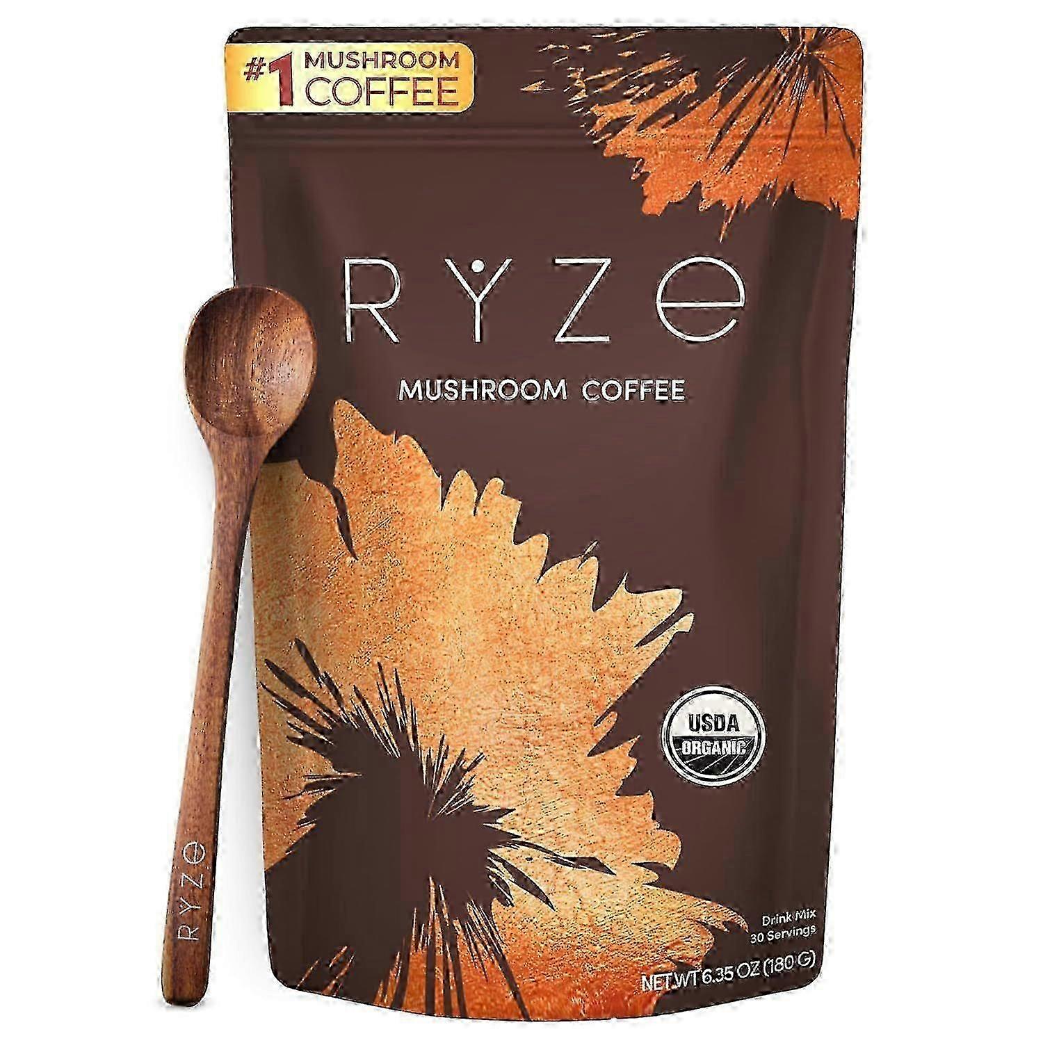 Café instantâneo preto com Ganoderma - Uma combinação de sabor e bem-estar