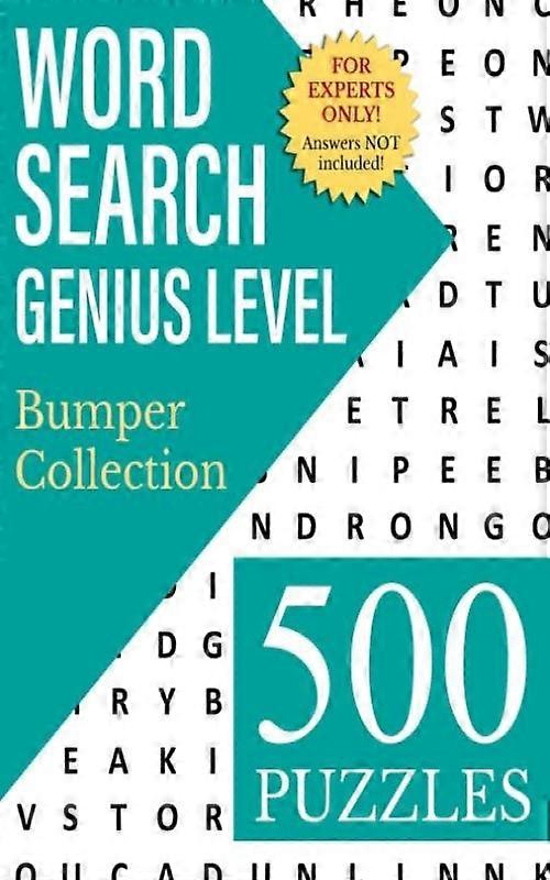 Word Search Genius Level Bumper Collection