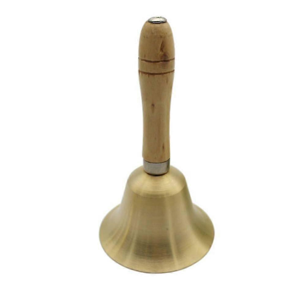Compact Solid Brass Service Bell