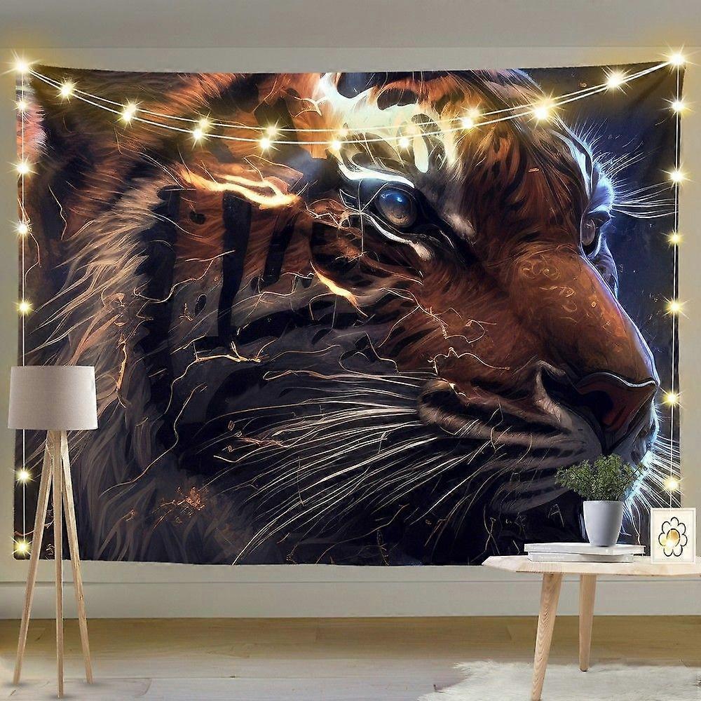 Tiger Pattern Decorate Flag HY2893
