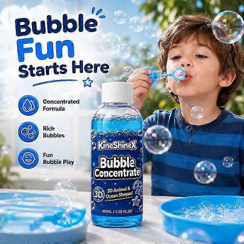 Bubble Solution Refill - Concentrated Formula Creates Large Bubbles for Family Fun premium