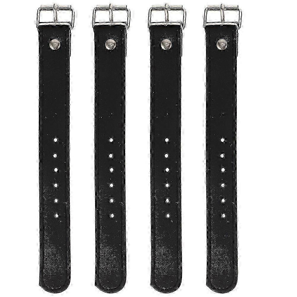 Front mounting straps compatible with bike baskets - 2 pairs