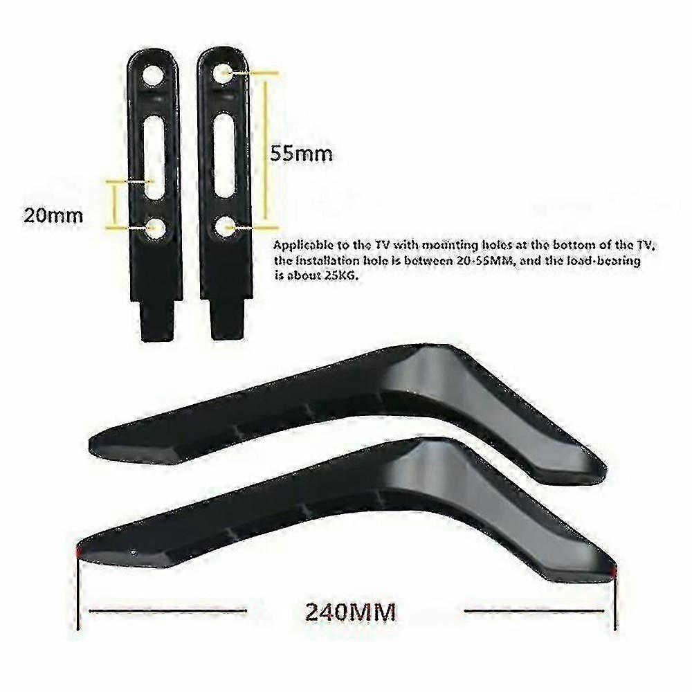 VESA-Compatible TV Table Stand 32-65"