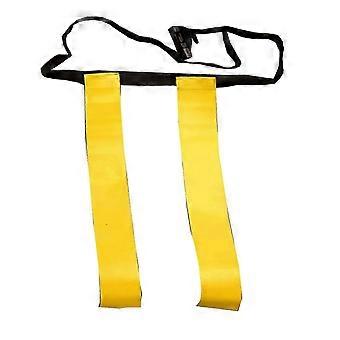 Cintura da touch rugby con 2 bandierine luminose staccabili, attrezzatura da allenamento di rugby con tag regolabile, novità 2026