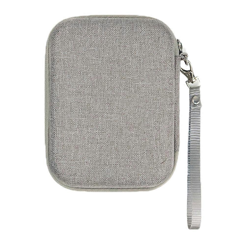 Grey Instant Camera Bag for Storage Hard Shell Protection Case Compatible with Mini