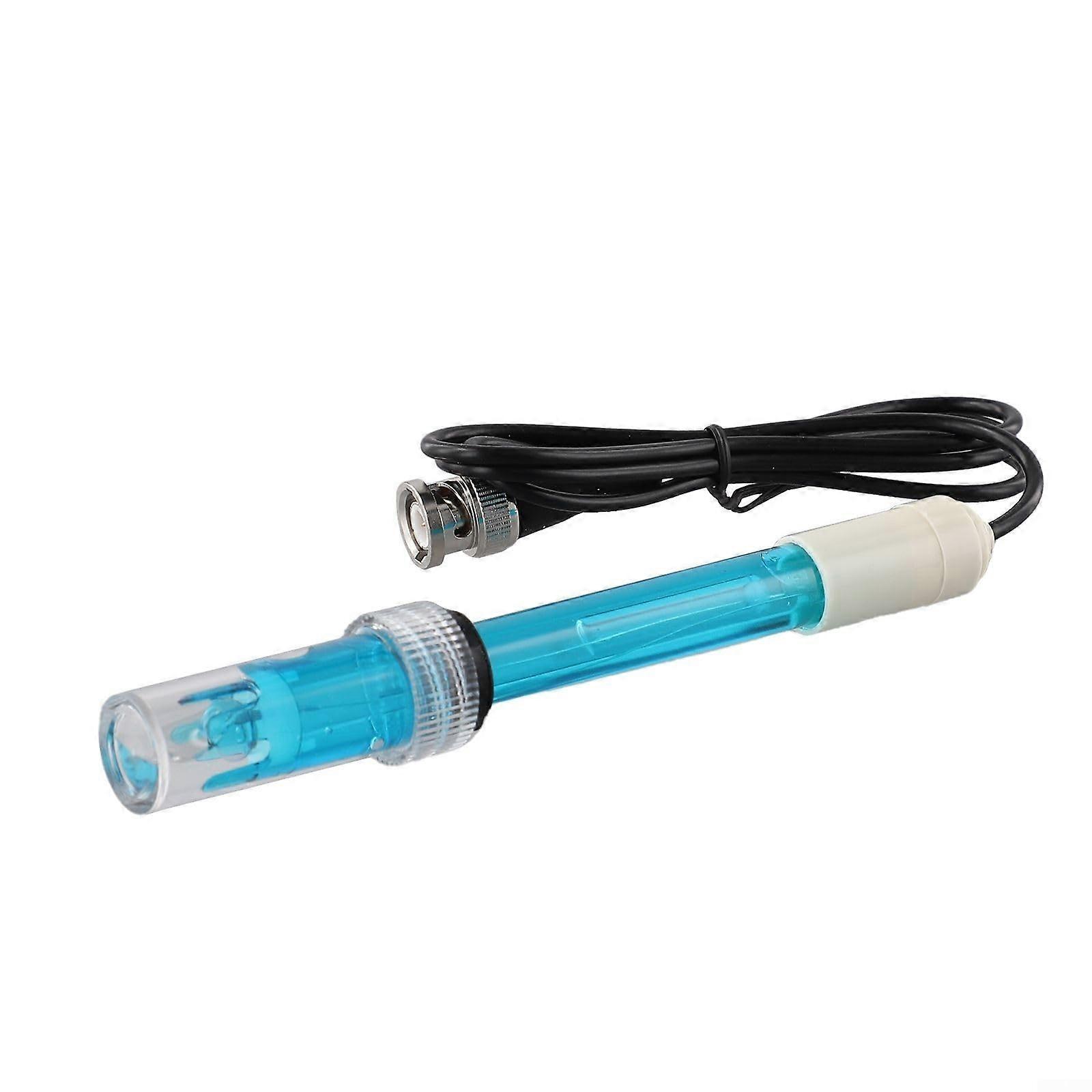 pH Electrode Probe with BNC Connector for Aquarium Controller, Fast Response, Wide pH Range