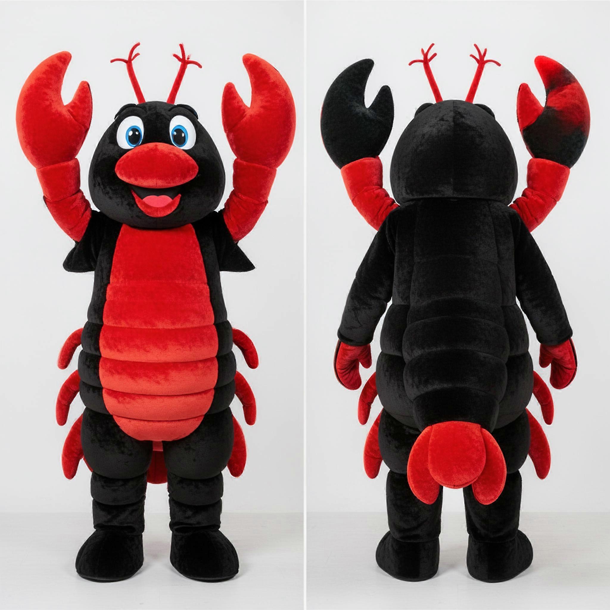 MASTICOT Crimson Broad Clawed Lobster Mascot