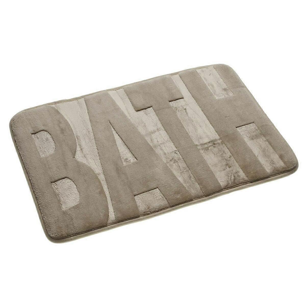 Non Slip Bath Mat Multicolor Soft Comfort Surface Quick Absorption Machine Washable Rug
