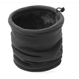 Scaldacollo in pile, scaldacollo invernale morbido e spesso con fodera elastica in pile, sciarpa/scaldacollo antivento per sci, maschera/cavatta per uomo e donna