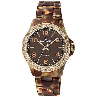 Radiant new gummy Quartz Analog Woman Watch with RA221201 Ceramic Bracelet
