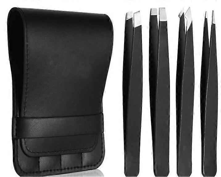 Precision Control Fine-Tip Slanted Tweezers Compact Design