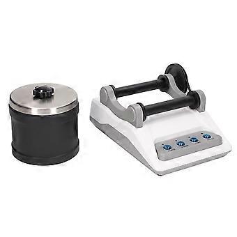 Electric Rock Tumbler Kit with Polishing Grits, Low Noise AllinOne Rock Polishing Kit for Kids and Adults