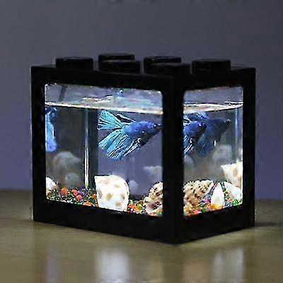 Compact LED Mini Fish Tank