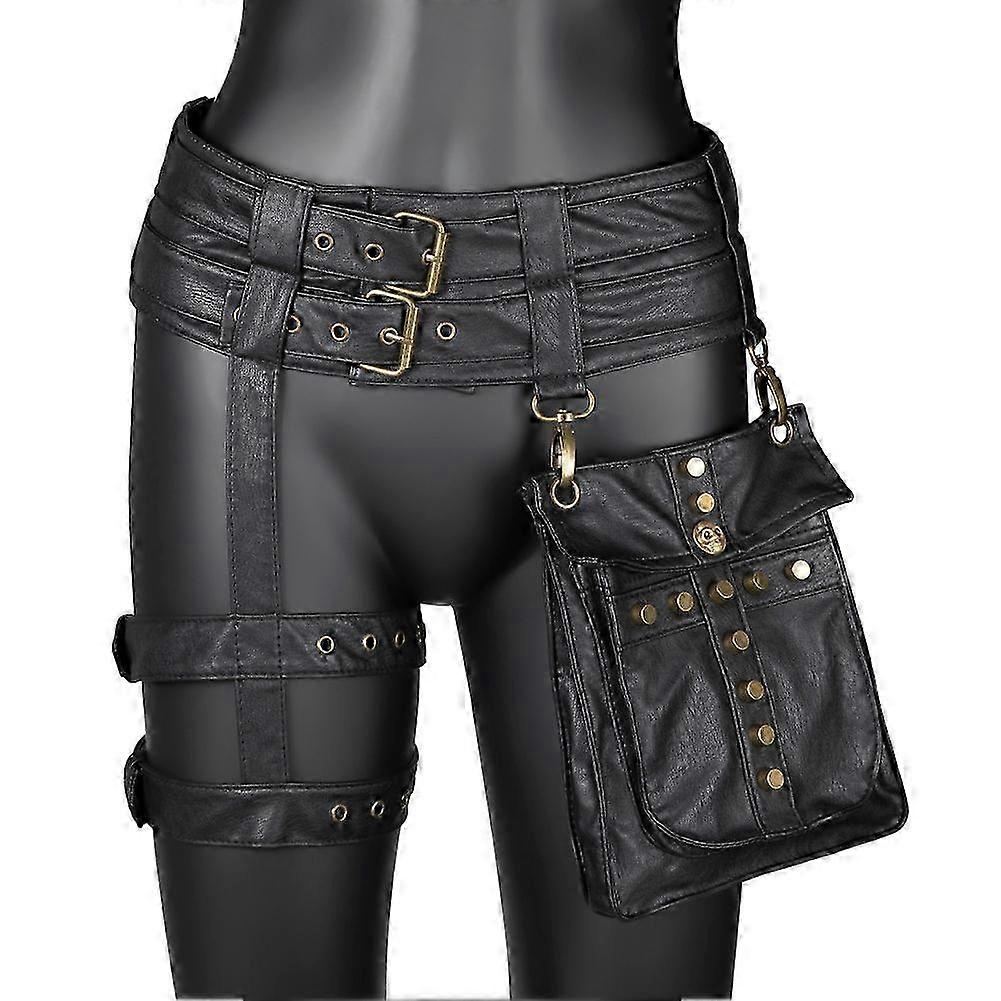 Durable Rivet-Finished Waist Pouch
