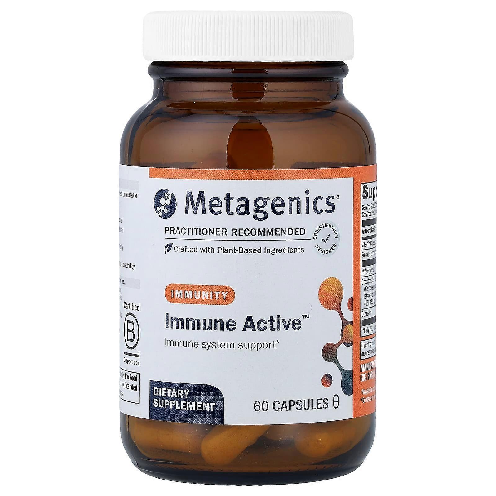 Metagenics, Immune Active, 60 Capsules