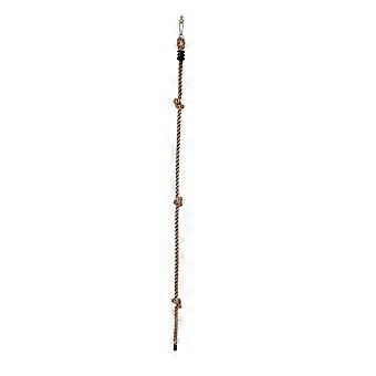 2m Three-Knot Climbing Rope for Kids Indoor Outdoor Swing Set and Playground Training