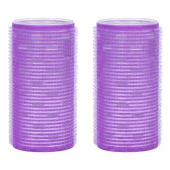 Set of 2 self-grip curlers for curly hair