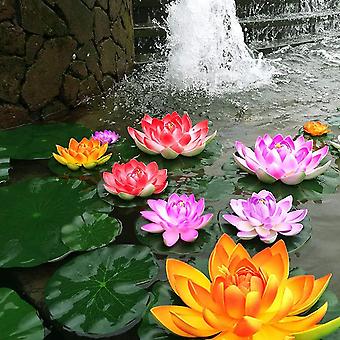 7 stcke Knstliche Schwimmende Schaum Lotus Blumen Teich Pflanzen Lotus  Lilien Fr Hochzeit Aquarien Dekoration | Fruugo DE