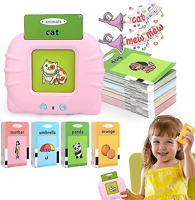 Talking Flash Cards For Toddlers Preschool Words Learning Cards Toy For Kids
