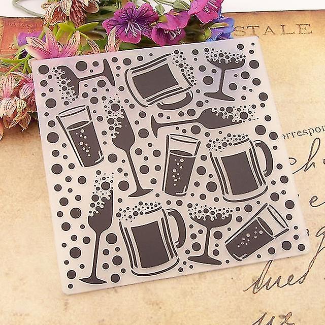 EM120 Plastic Embossing Folder Photo Album Card