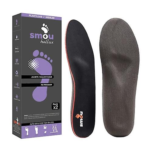 Hallux insole for bunion and pronated foot T41/42 1 unit