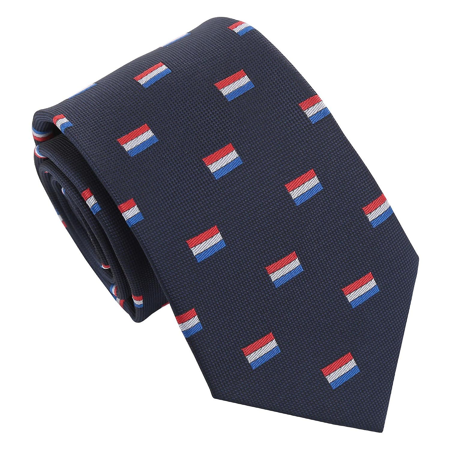 Navy Blue Dutch Flag Tie