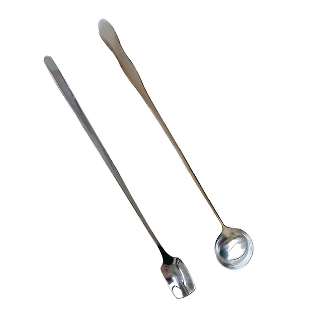 Long Handle Stainless Steel Spoon