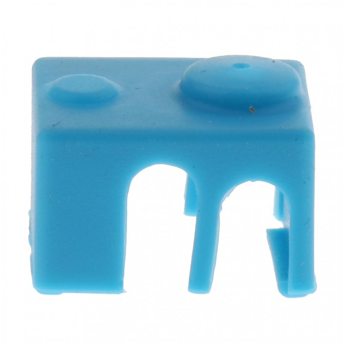 Silicone 3d Printer Sock Cover For Thermal Block V6 Black