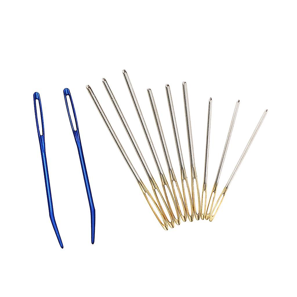 11pcs Large Eye Blunt Needles&Bent Tip Needles for Yarn Hand Sewing Darning