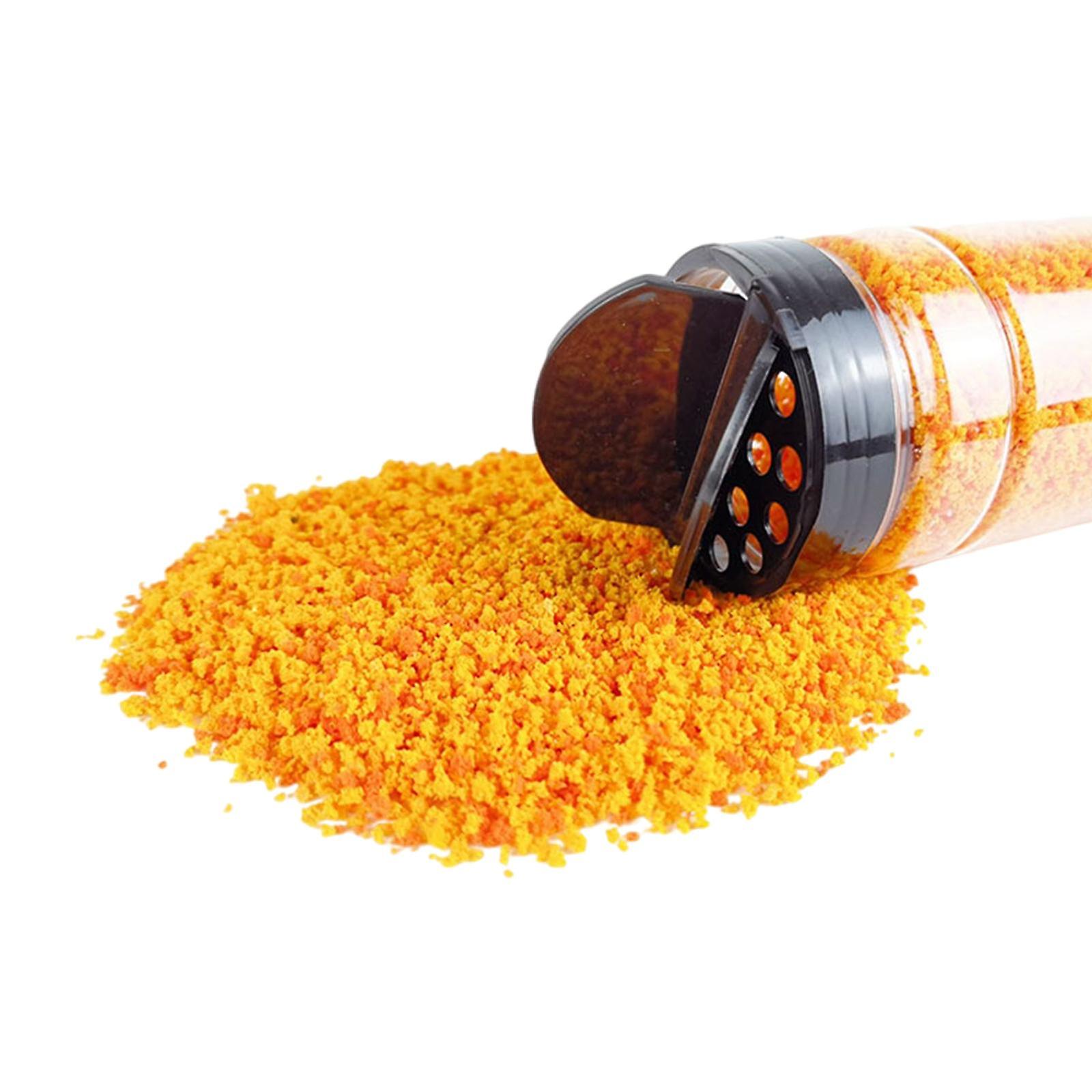 Miniature Tree Powder Model Railway Materials Diorama Scenery Orange