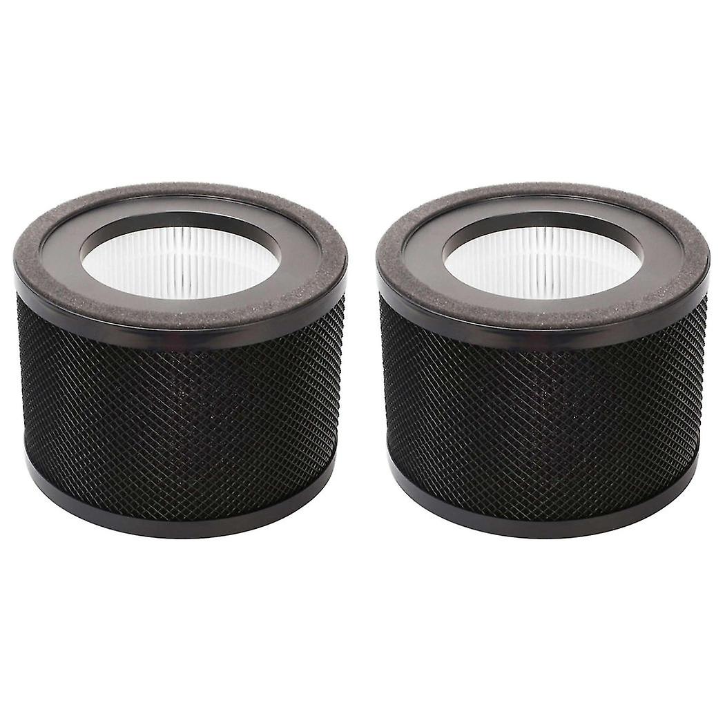 2x Replacement Hepa Filter For -ap001 Air Purifier For Va-ee014 Purifier With Activated Carbon Filt